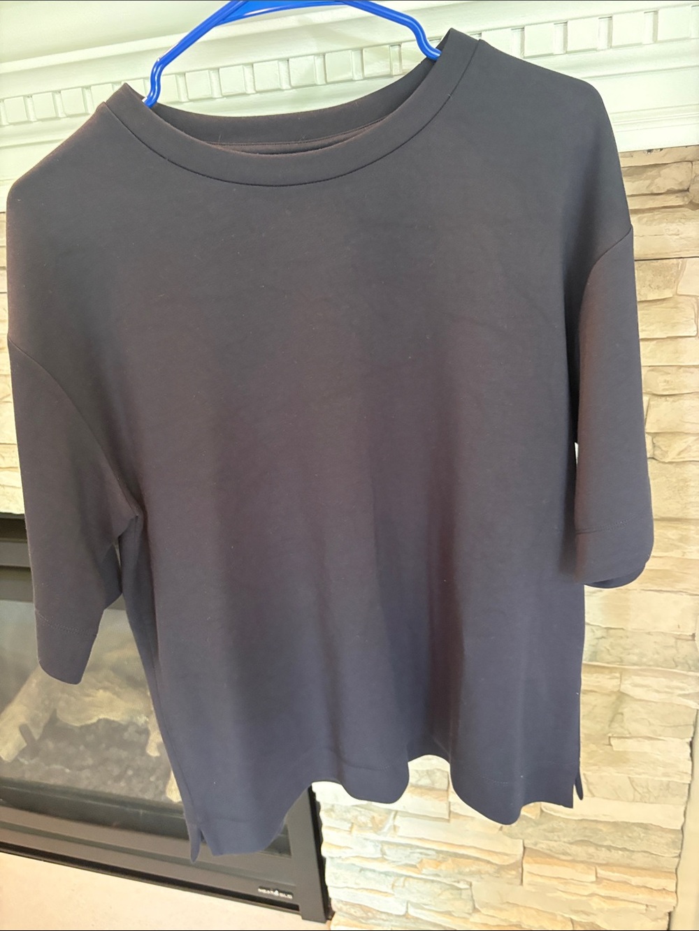 InWear Navy Crew Neck Top
